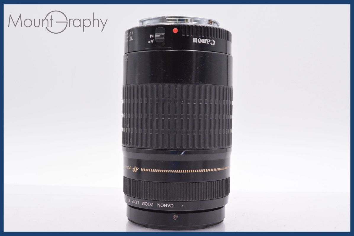 特別 キヤノン Canon EF 75-300mm F4-5.6 USM 前後キャップ付 同梱可 yk5324