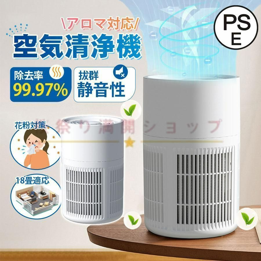 空気清浄機 小型 消臭 省エネ 花粉 脱臭機 たばこ 除菌 ペット