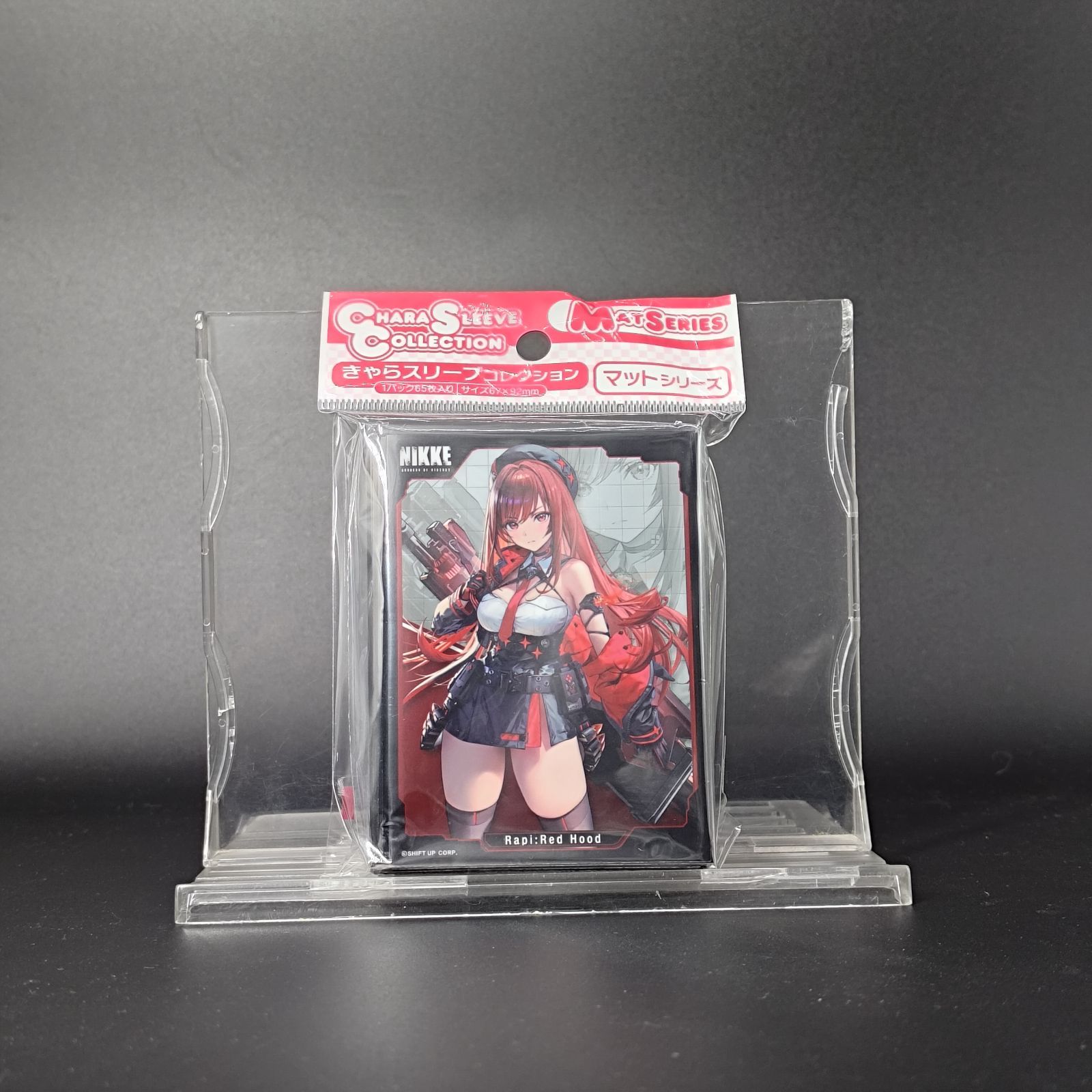 NIKKE レッドフード B カードスリーブ プレイマット セット shir NIKKE レッドフード スリーブ プレイマット セット 【kont