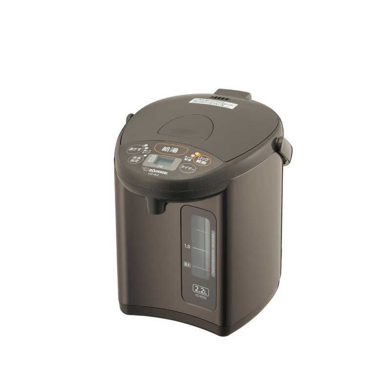 【新品 未使用 未開梱】象印マホービン　ZOJIRUSHI　電動ポット メタリックブラウン ［2.2L］　CD-WZ22