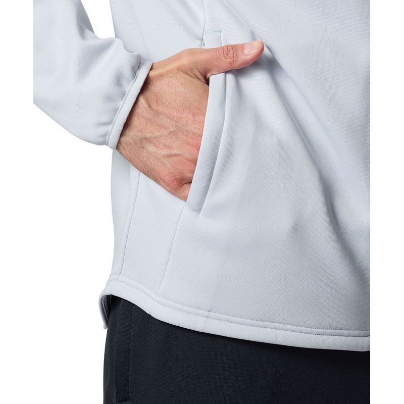 UNDER ARMOUR アンダーアーマー UA FLEECE MAX JACKET マルチスポーツ フリース&ベロアジャケット 6007734-014 Halo Gray