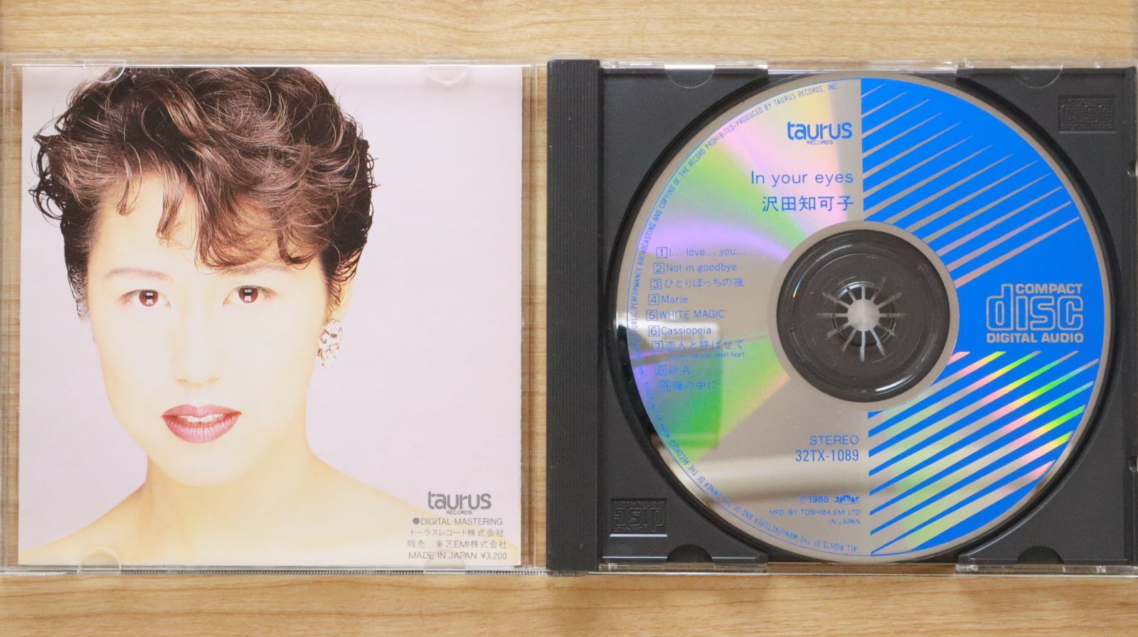 国内盤CD☆沢田知可子/Chikako Sawada□ In your eyes
