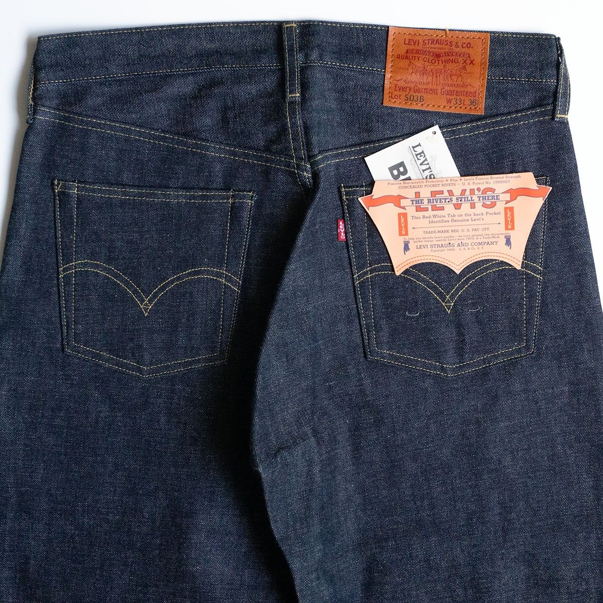 Dead Stock】 LEVI'S 【 503B XX ビッグE デニムパンツ 】33×36