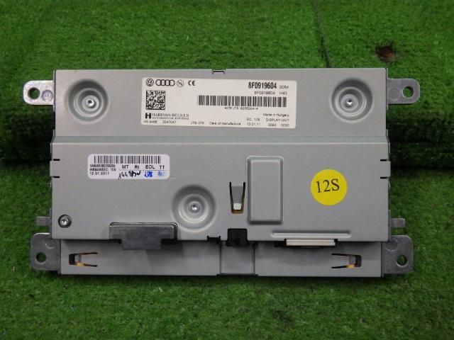 アウディ A4 ABA-8KCDH マルチモニター ナビモニター 8F0919604 9156