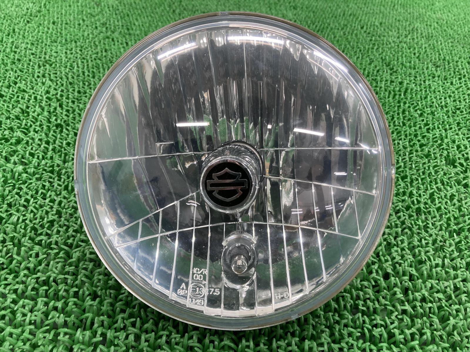 FLSTF ヘッドライト 68344-05 ハーレー 純正 中古 バイク 部品 ソフテイル ファットボーイ 7インチ コンディション良好 車検  Genuine