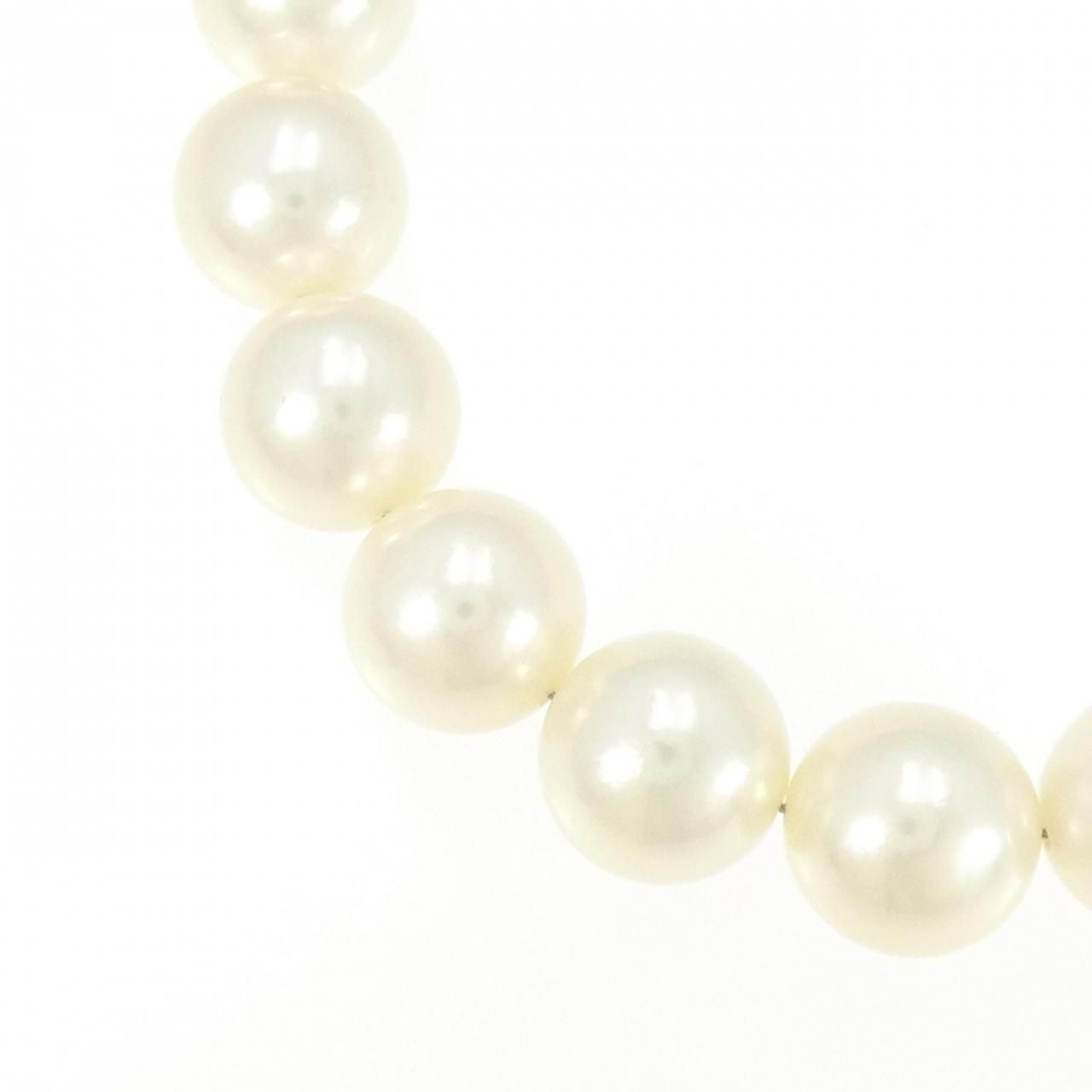 シルバークラスプ アコヤパール ネックレス 8.5-9mm 