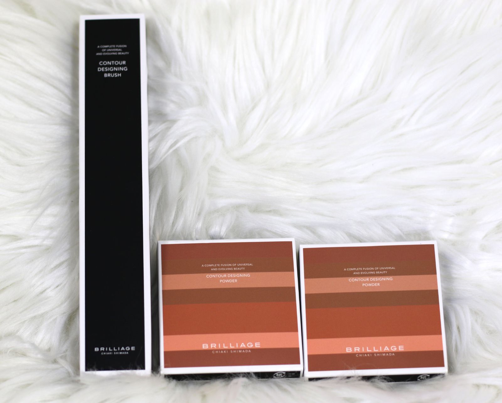 ブリリアージュ コントゥア デザイニング パウダー ♥ 内容量9g×2箱 コントゥアデザイニングブラシ ♥ ×1箱 セット