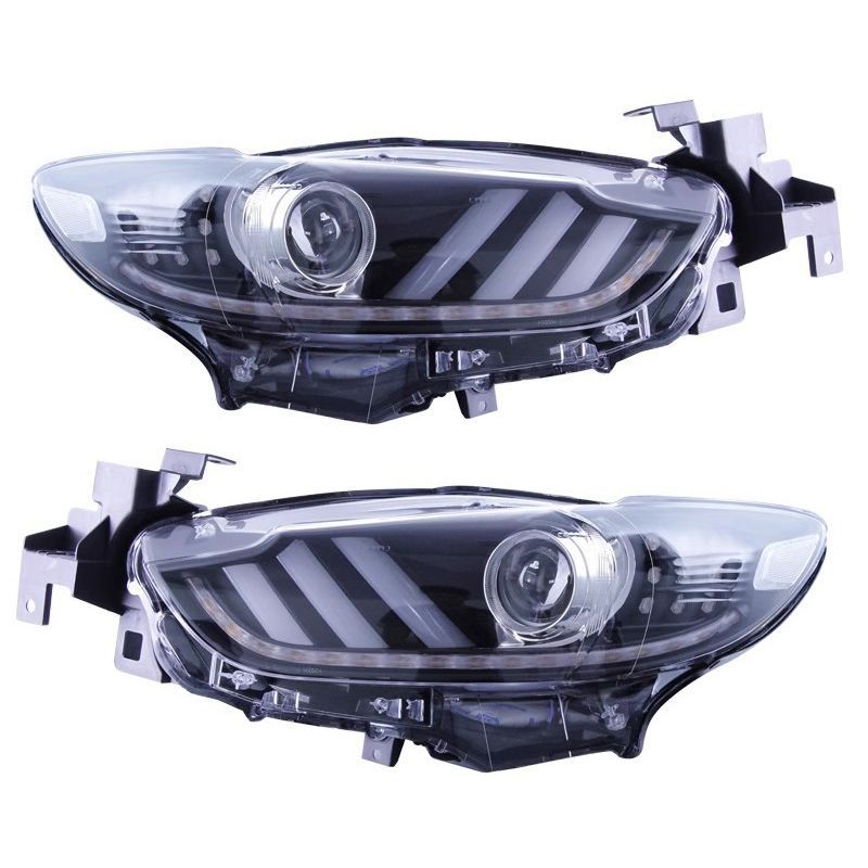 車のライトマツダ 6 アテンザ L-ED ヘッドライト 2004-2015 Mazda6