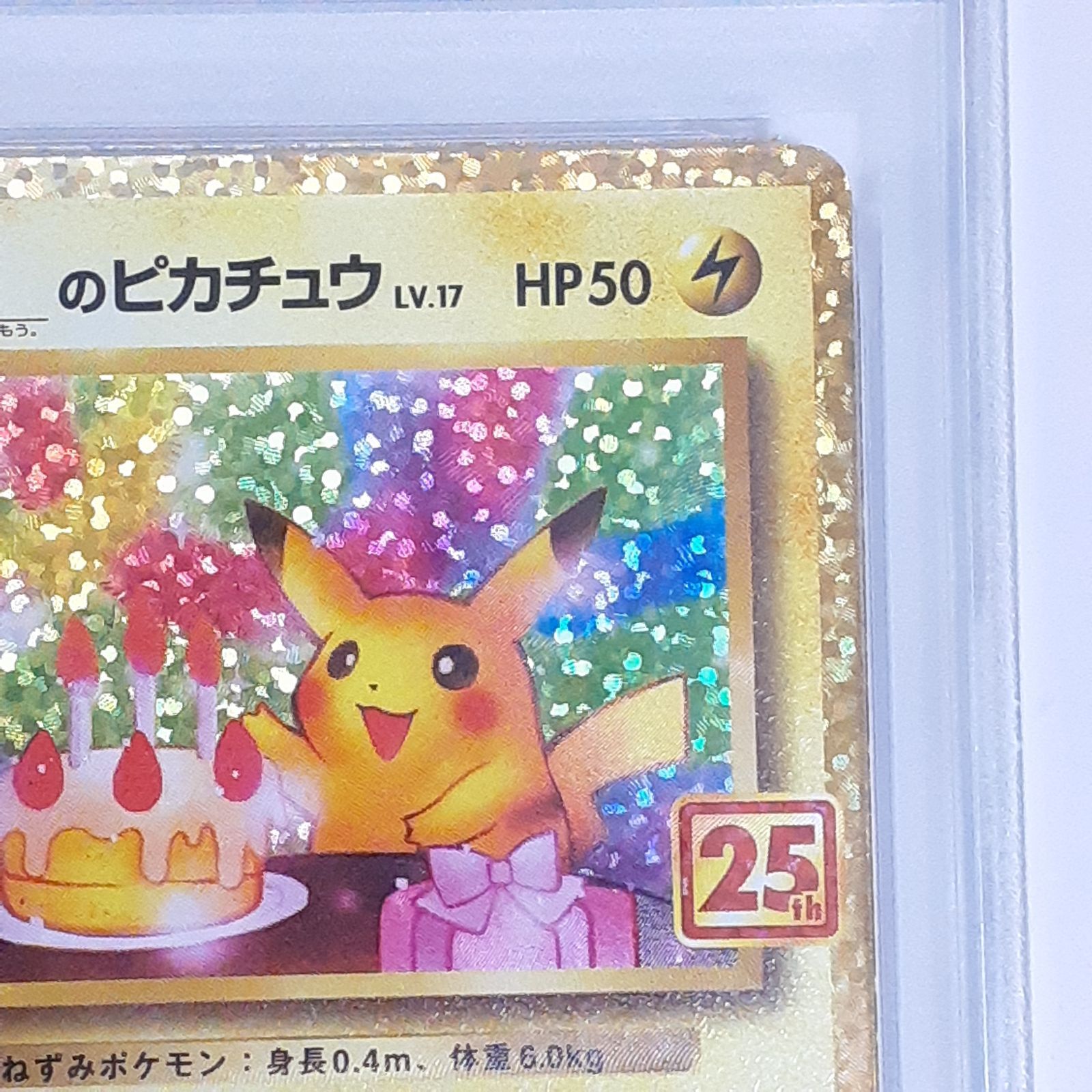 お誕生日ピカチュウ　25th おたんじょうび _のピカチュウ(25th)【P】{007/025}