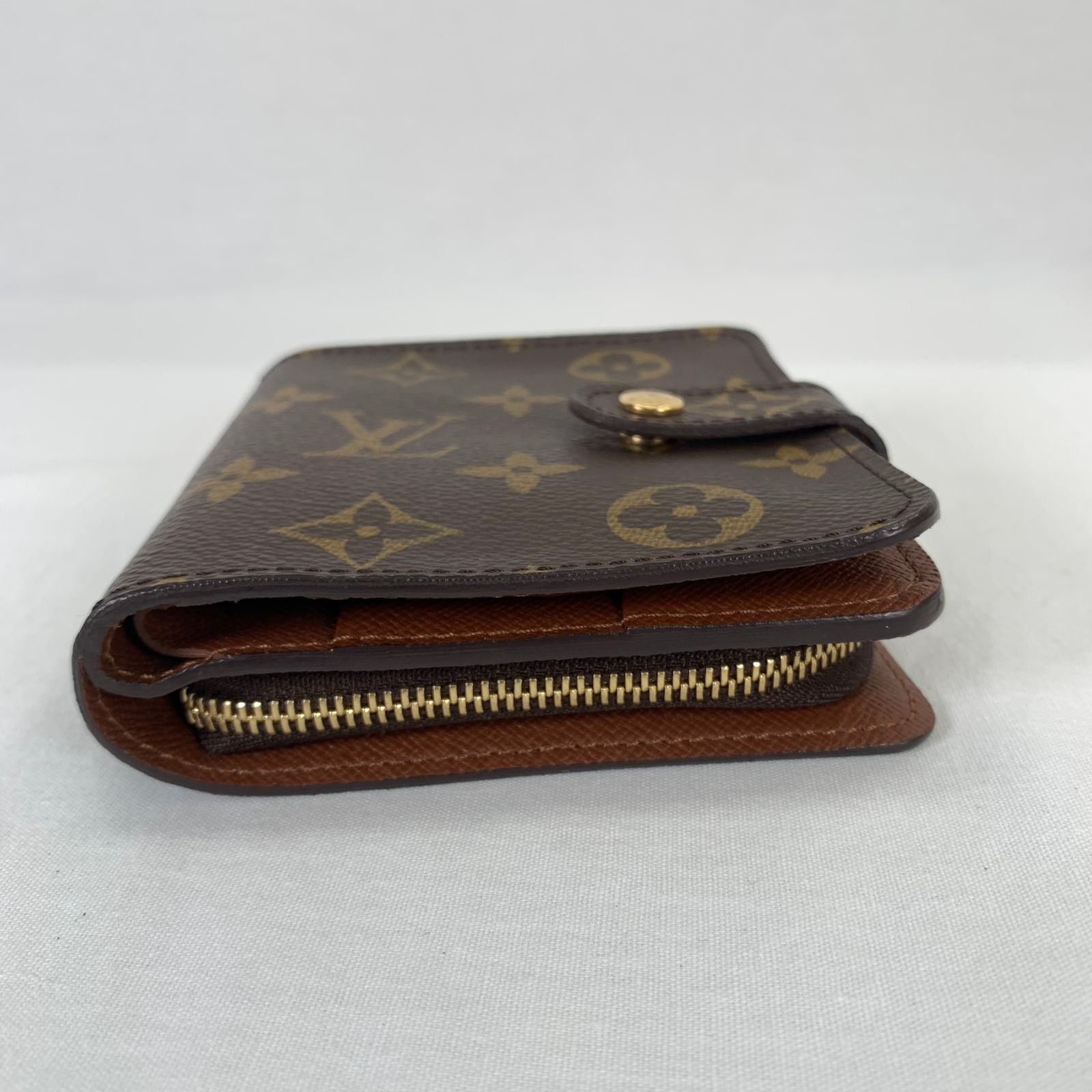 新品】ルイヴィトン コンパクトモノグラムジップ ルイヴィトン