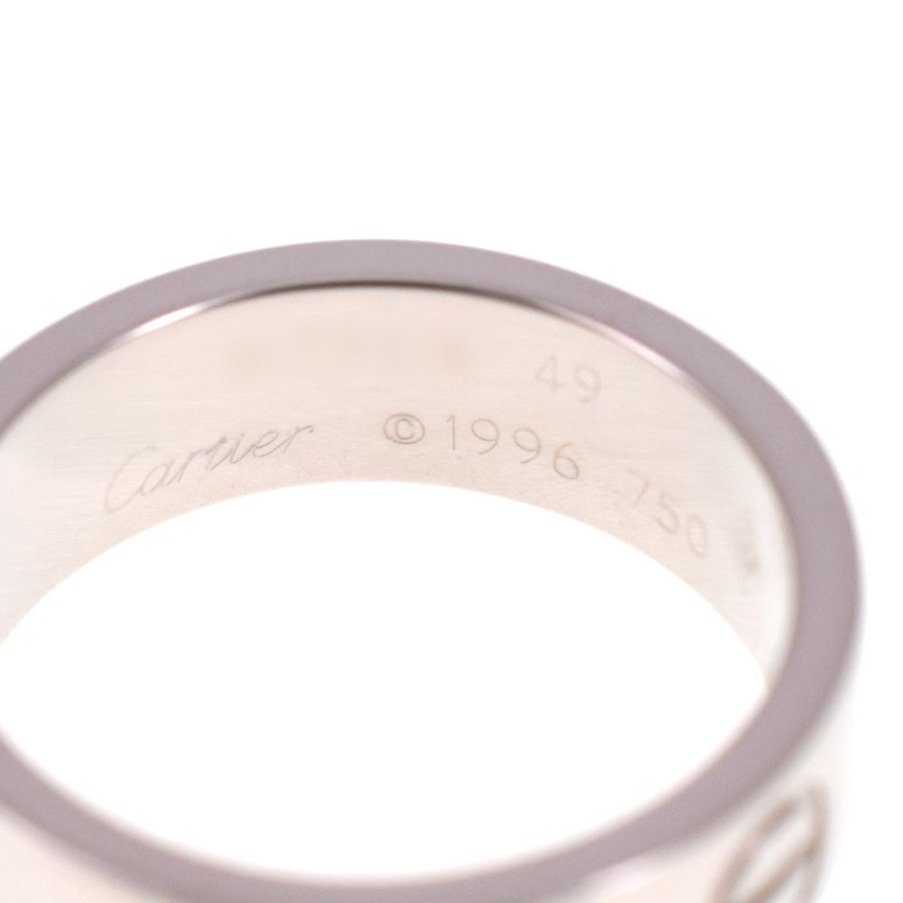 カルティエ CARTIER ラブ リング クラシックモデル サイズ49 JP9 K18WG レディース S 139319