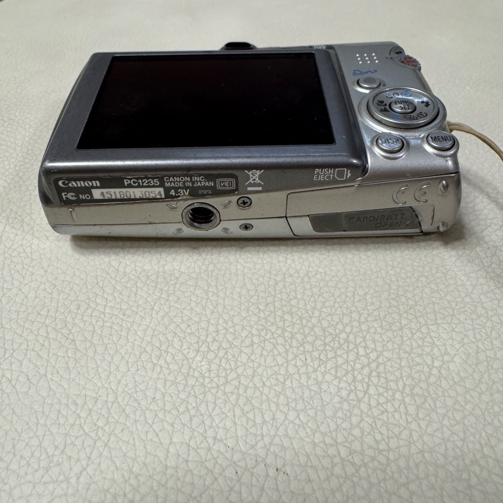 【動作確認済み】Canon キャノン IXY DIGITAL 810 IS 美品】Canon IXY DIGITAL 810 IS シルバー 動作確認済 機種別サポート