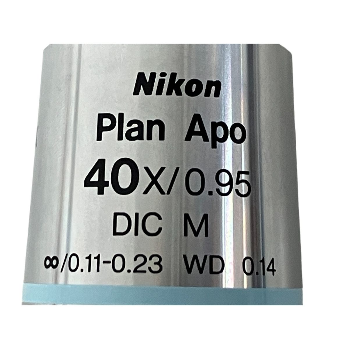 Nikon Plan Apo 40x0.95 DIC M ∞/ 0.11-0.23 WD 0.14 ニコン 対物レンズ 顕微鏡 光学機器 ジャンク  S9256514 - メルカリ