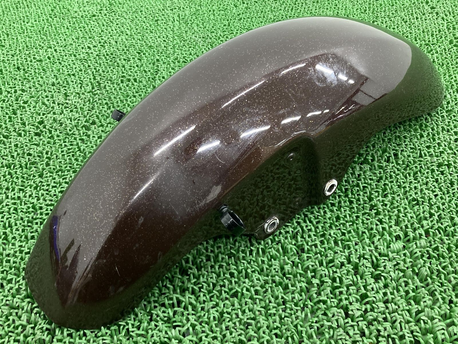 ゼファー400 フロントフェンダー 青 35004-1249 カワサキ 純正 中古 
