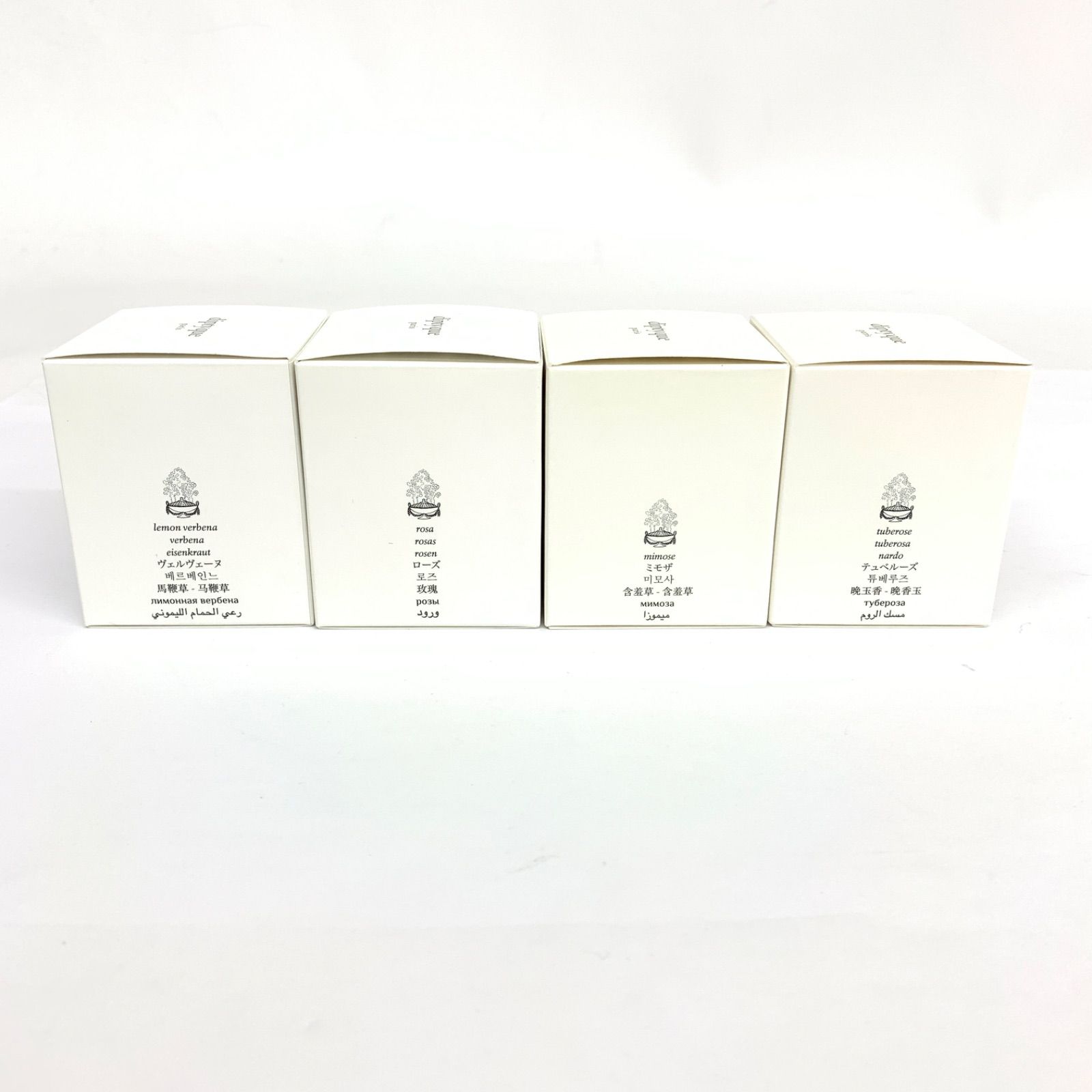☆未使用品☆diptyque ディプティック フレグランスキャンドル 4点 