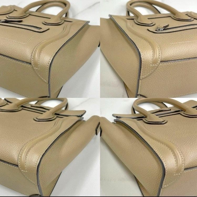 セリーヌ ラゲージ ナノ デューン レザー 2way ハンドバッグ WWW_DECORATOM_COM_BR