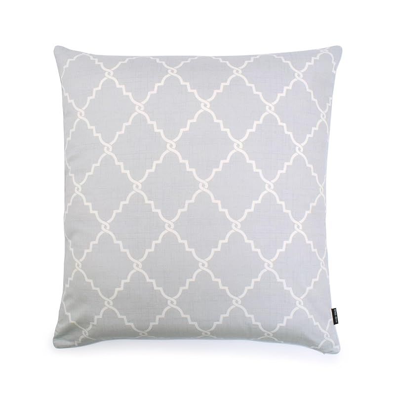 スタイルデコール STYLE Decor 座布団カバー 55cm×59cm 4枚セット モロッコパターン グレー シンプル シック おしゃれ W3401302 0 NEXPOTALLINN_EU