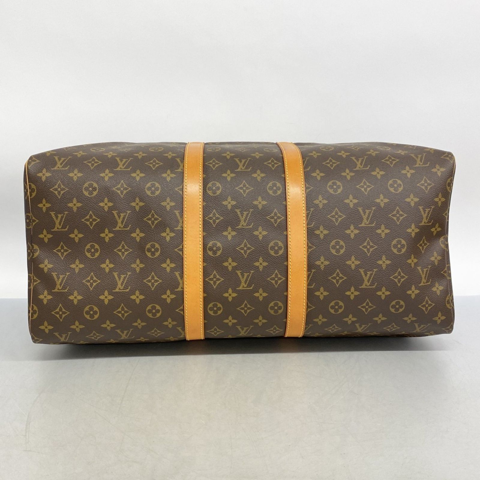 LOUIS VUITTON ボストンバッグ モノグラム キーポル55 ブラウン ルイヴィトン モノグラム キーポル55 USA製 ブラウン M41424