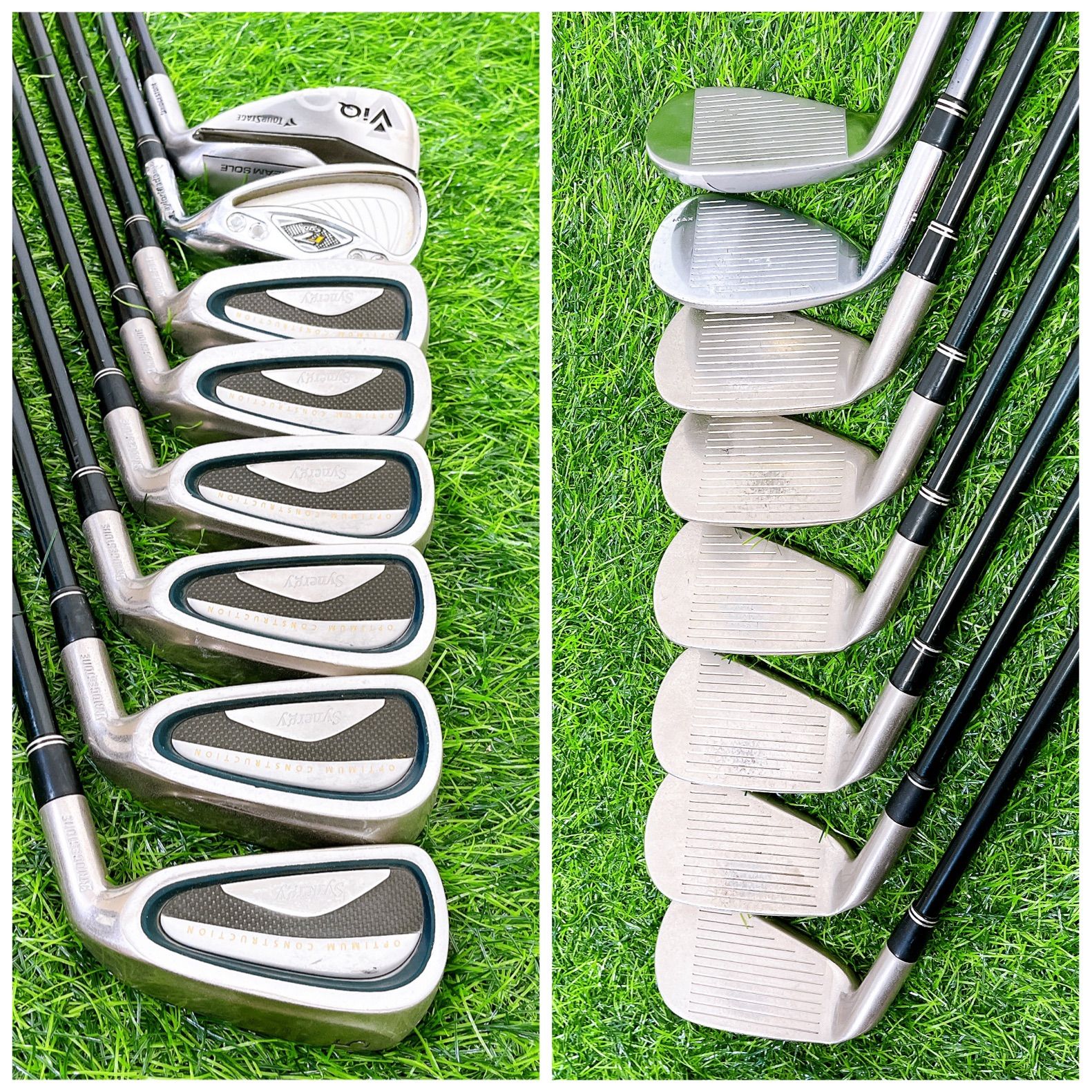 ツアーステージ ViQ 2021年モデル ゴルフクラブセット SR 12本 右