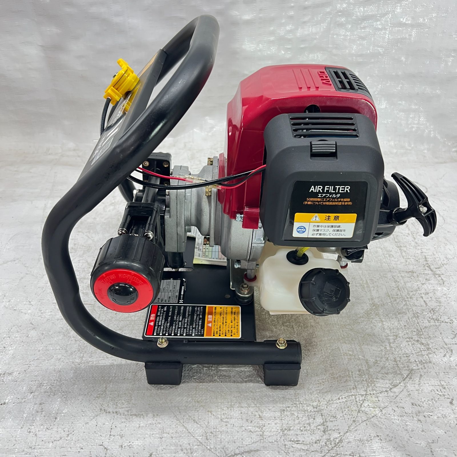 エンジン噴霧器 セット動噴 小型 4スト 16mホース付き HG-4PPS31 660-1