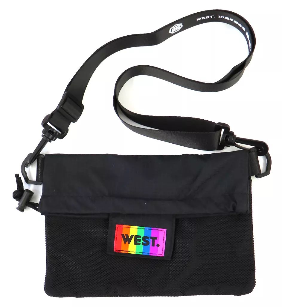 中古】バッグ WEST. ミニサコッシュ 「WEST. 10周年記念展 関西七色男