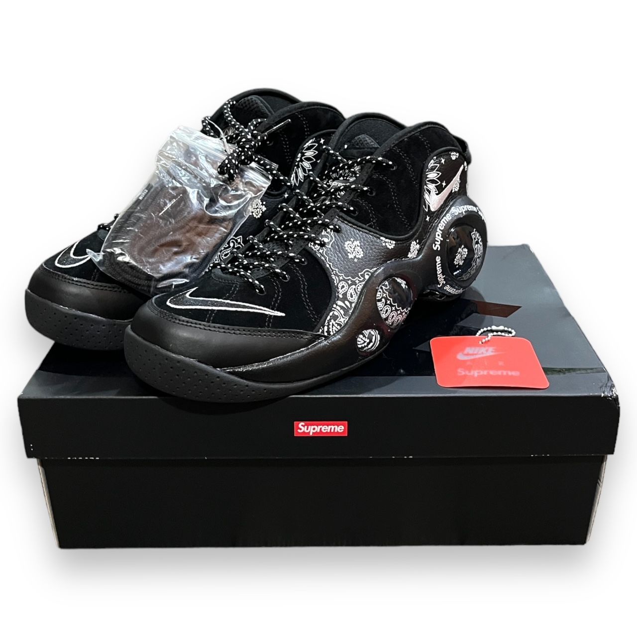 新品 Supreme NIKE AIR ZOOM FLIGHT 95 DJ8604-001 ペイズリー ズーム