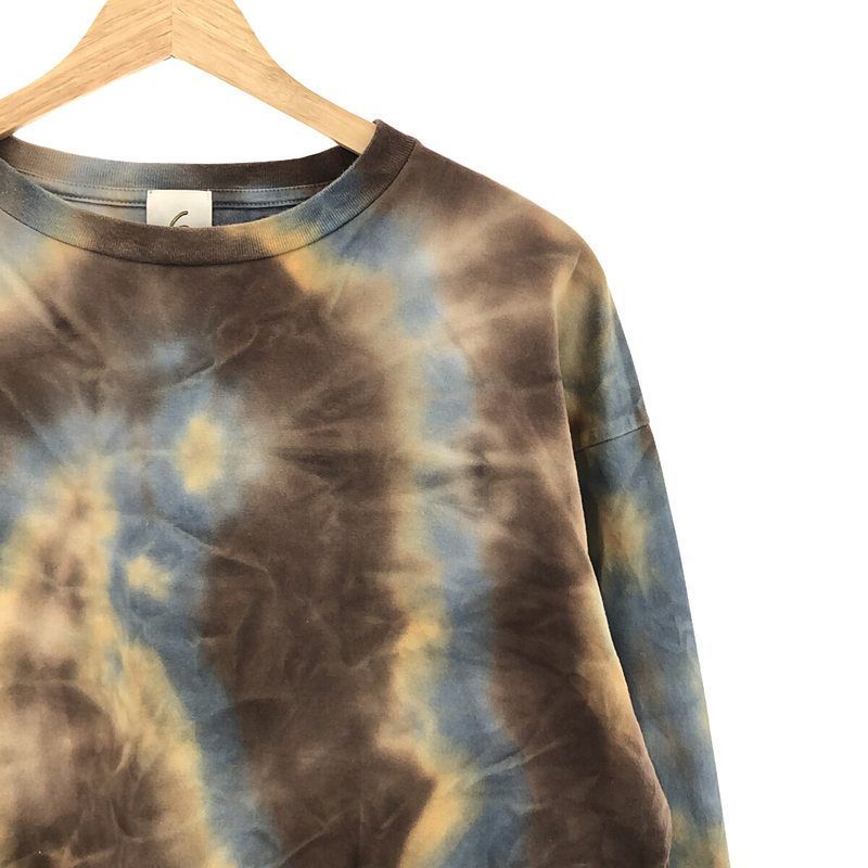 6(ROKU) / ロク | DOUBLE SLIT TIE DYE MOTIF PULLOVER タイダイ