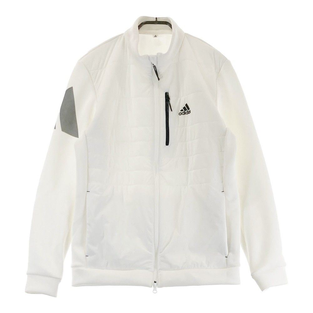 サイズ： ADIDAS GOLF アディダスゴルフ  中綿切替 ダンボールニット ジャケット  ホワイト系 [240101362608] ゴルフウェア メンズ ストスト