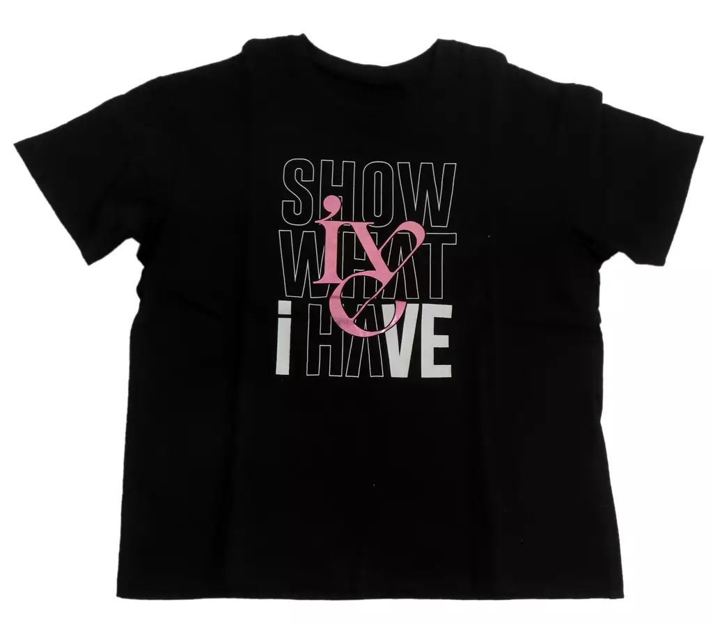 中古】Tシャツ IVE Tシャツ ブラック Lサイズ 「IVE THE 1ST