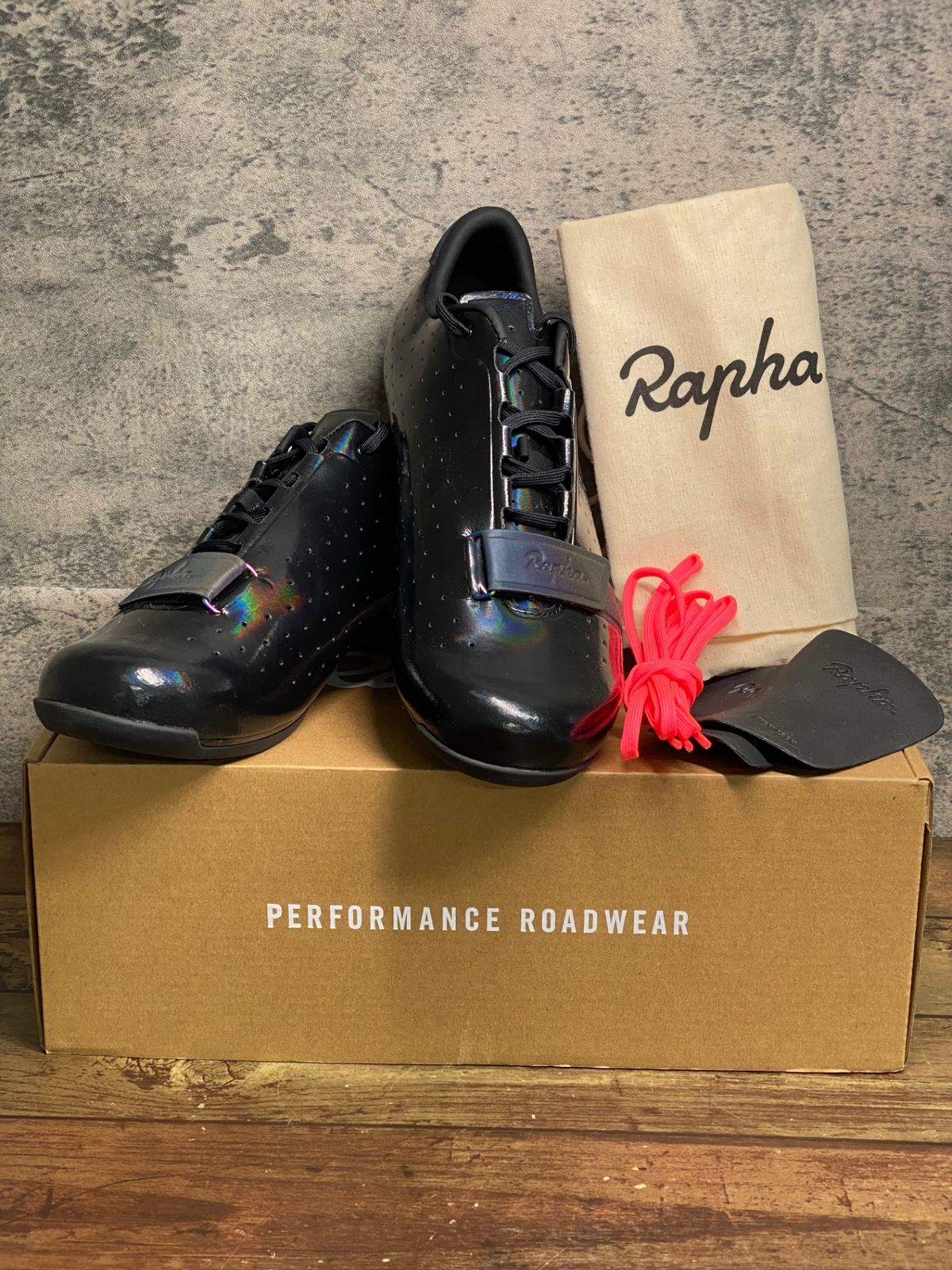 JB156 ラファ Rapha CLASSIC SHOE ビンディングシューズ 黒 EU43 3穴