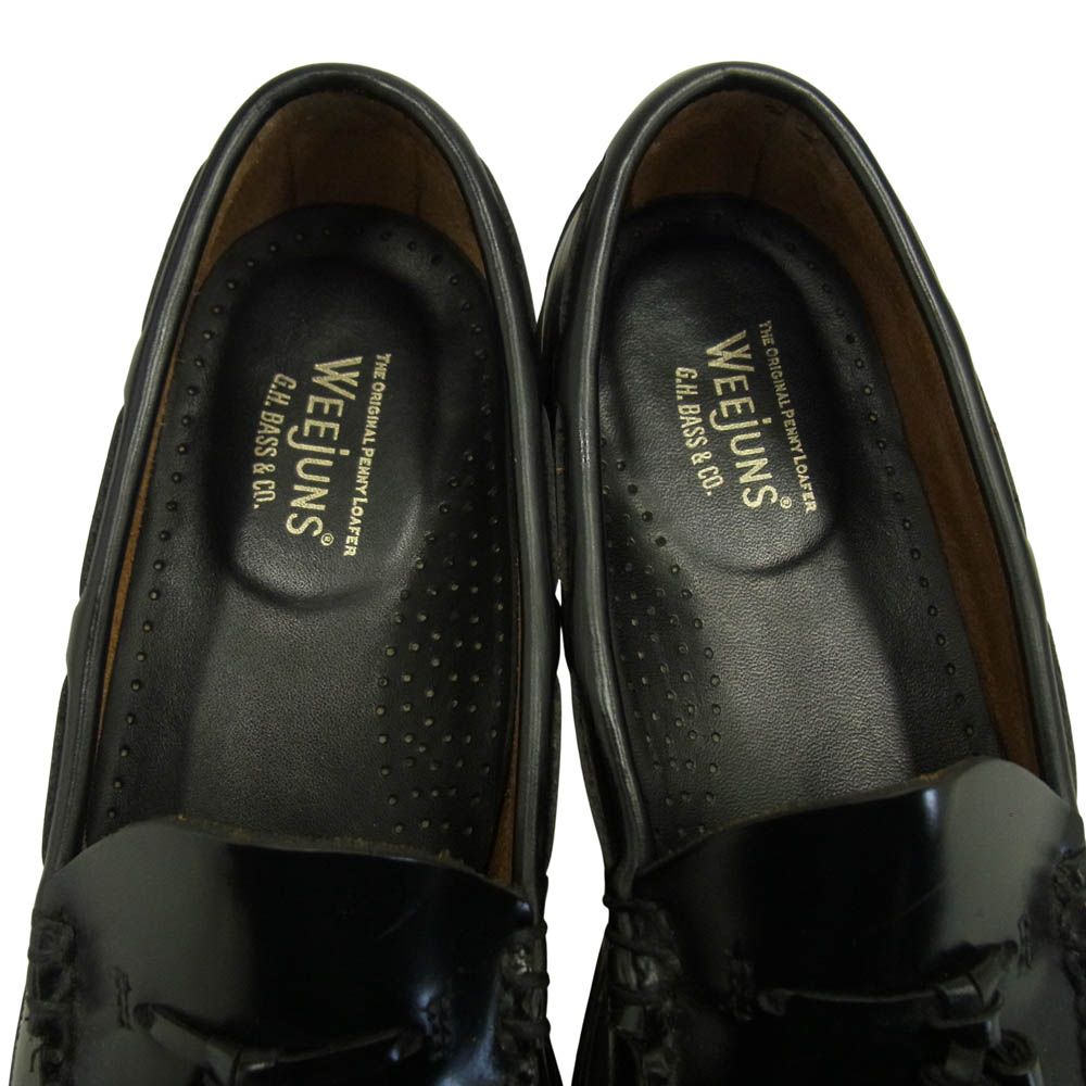 ジーエイチバス タッセルローファー ドレスシューズ 革靴 レザー 黒 23cm ジーエイチバス タッセルローファー ドレスシューズ 革靴 レザー 黒