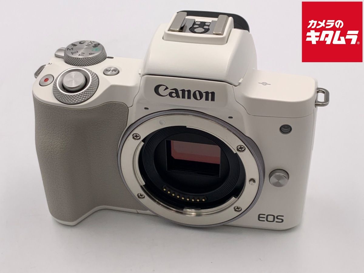 中古】 【美品】 キヤノン EOS Kiss M2 ボディ ホワイト - メルカリ