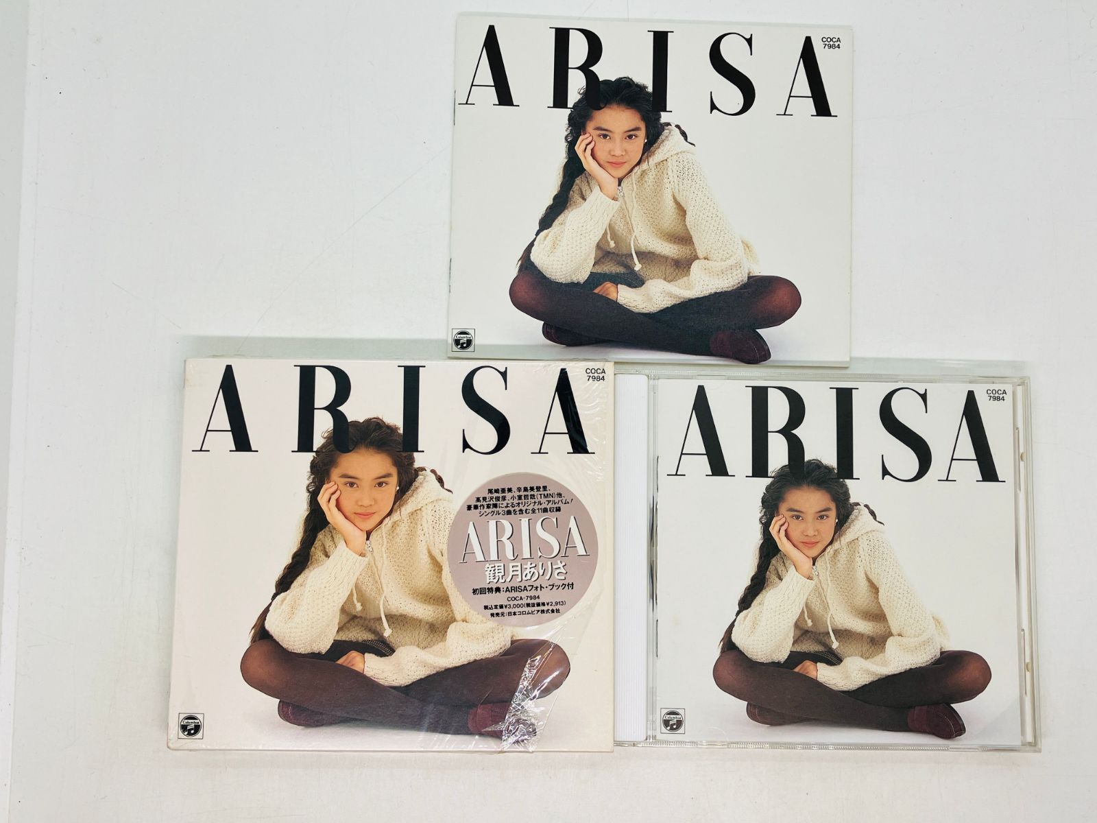 CD 観月ありさ ARISA / 初回特典 ARISAフォト・ブック付 / スリーブ