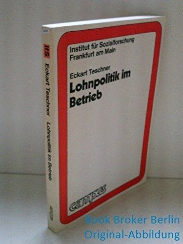 Lohnpolitik im Betrieb