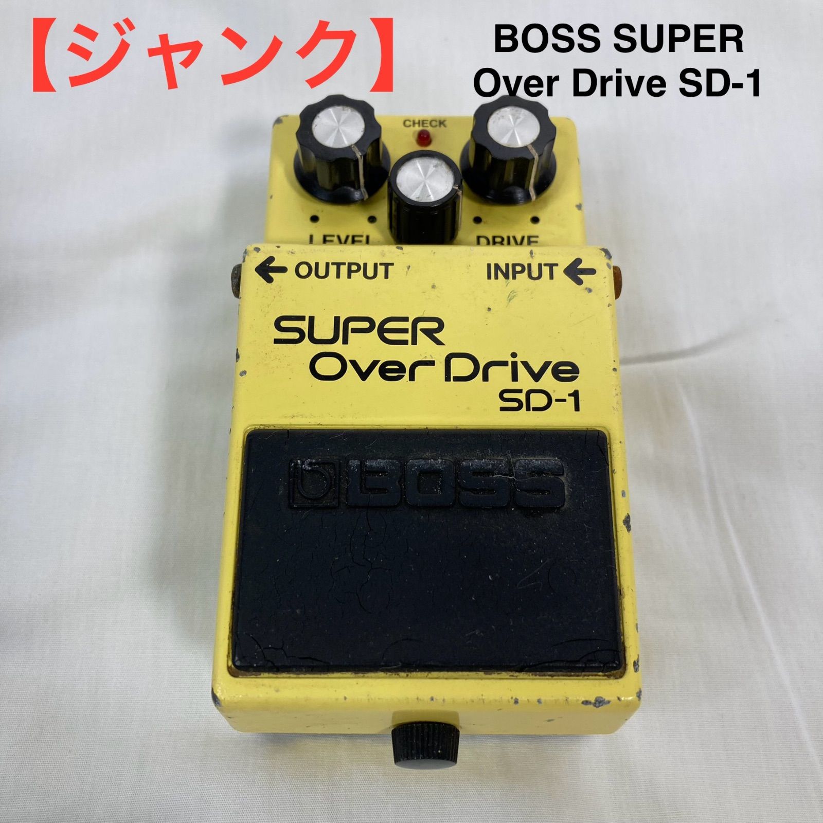 ジャンク】BOSS SUPER Over Drive SD-1 - メルカリ