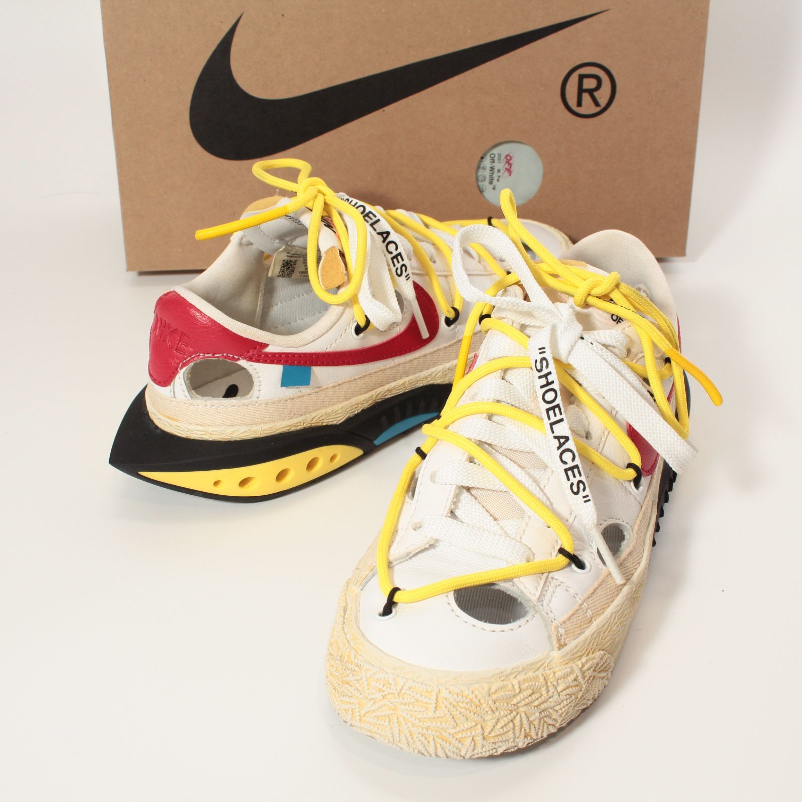 NIKE × OFF-WHITE BLAZER LOW 23cm - メルカリ