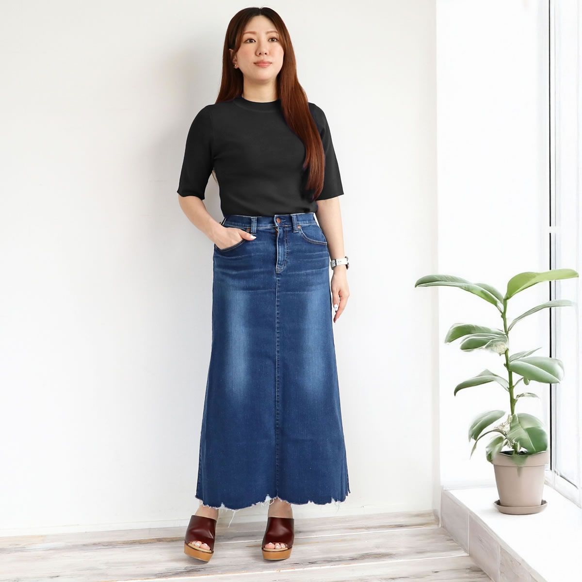 トリココムデギャルソン 異素材切り替え ベルテッドラップスカート ベージュ M トリココムデギャルソン 異素材切り替え ベルテッドラップ