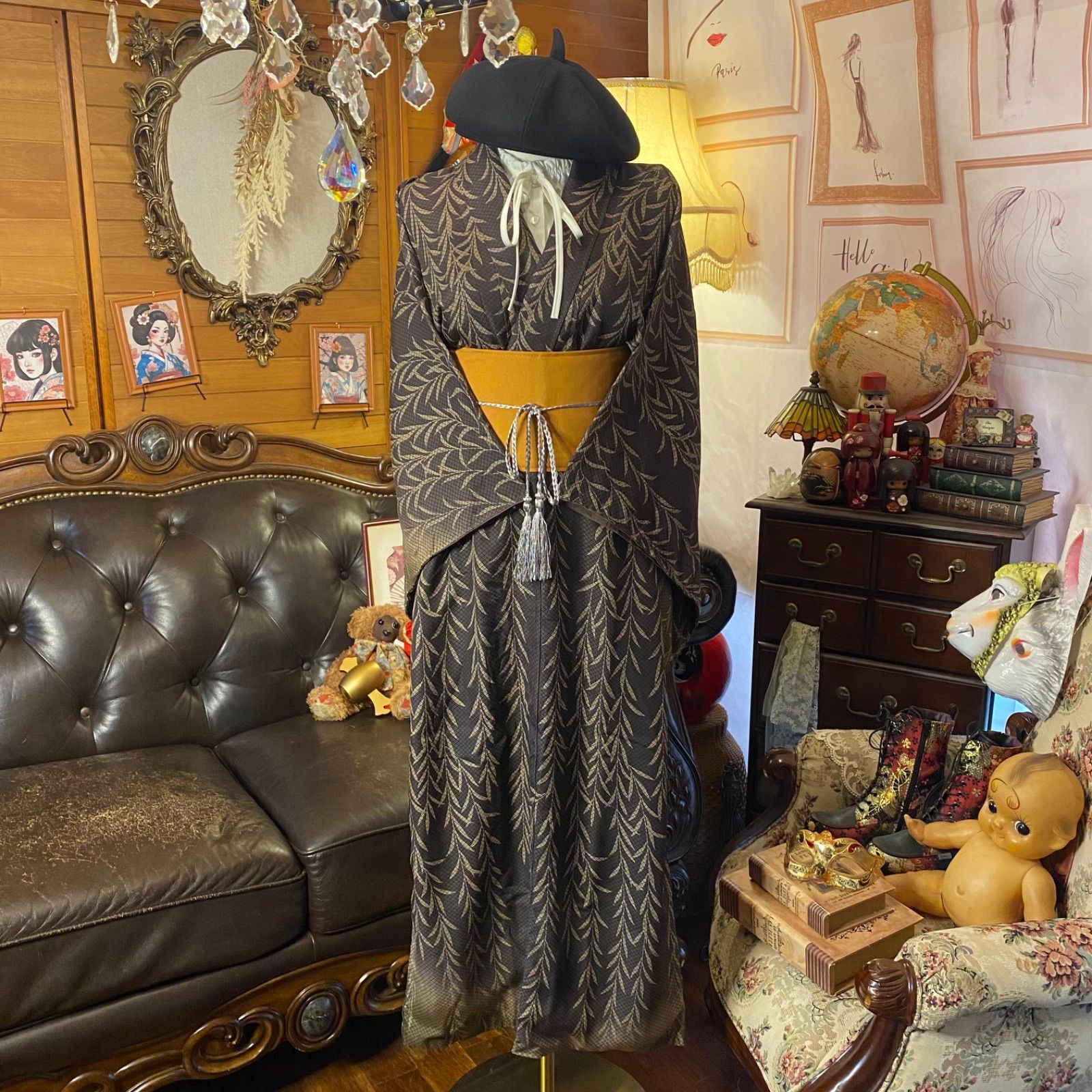 留袖ワンピースの通販 | iichi 日々の暮らしを心地よくする