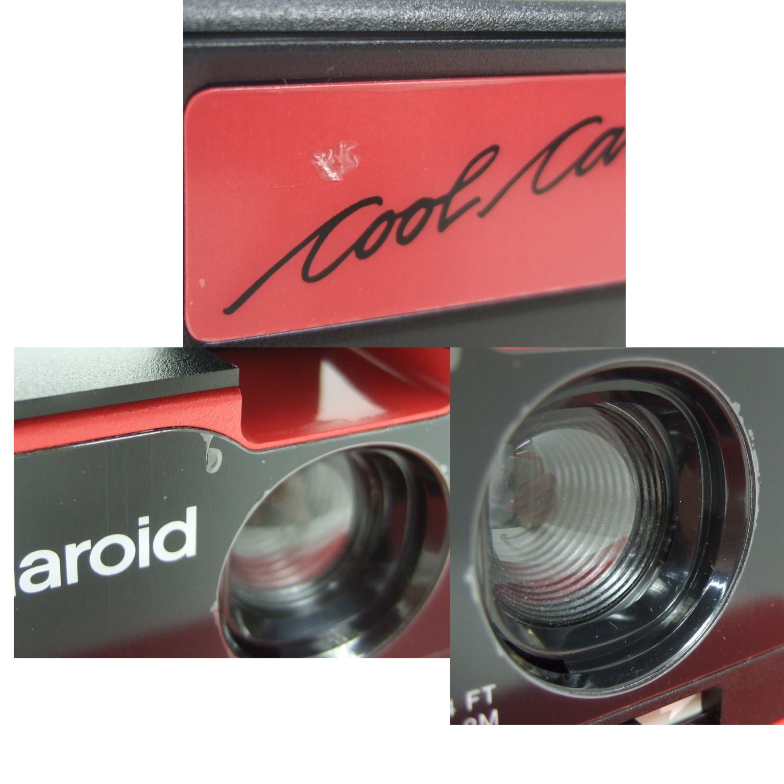 ポラロイド COOLCAM 600レッドジャンク品