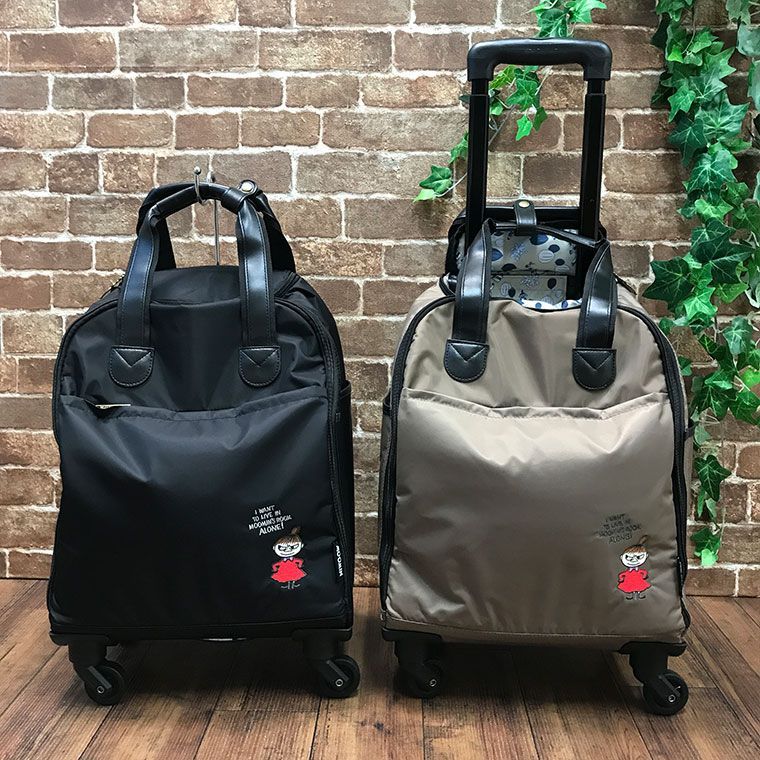 ムーミン ソフトキャリーバッグ キャリーケース スーツケース Sサイズ 23L 機内持ち込み可