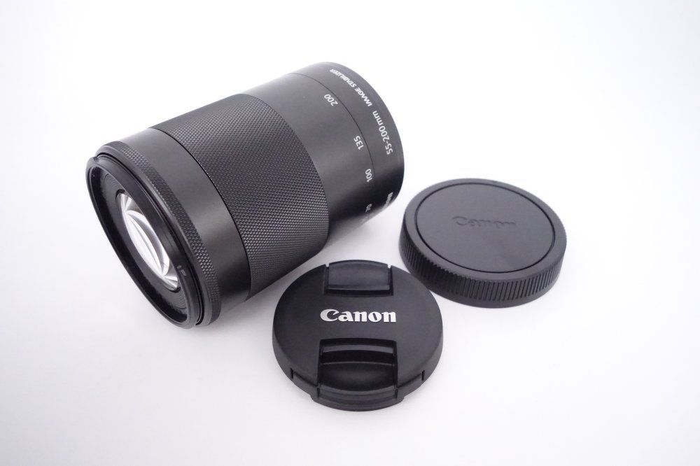 極上品】キヤノン Canon 望遠ズームレンズ EF-M 55-200mm F4.5