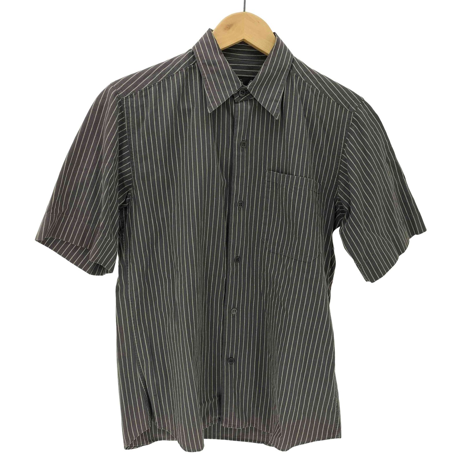 アニエスベーオム Agnes b.homme 90s-00s S/S ストライプシャツ メンズ