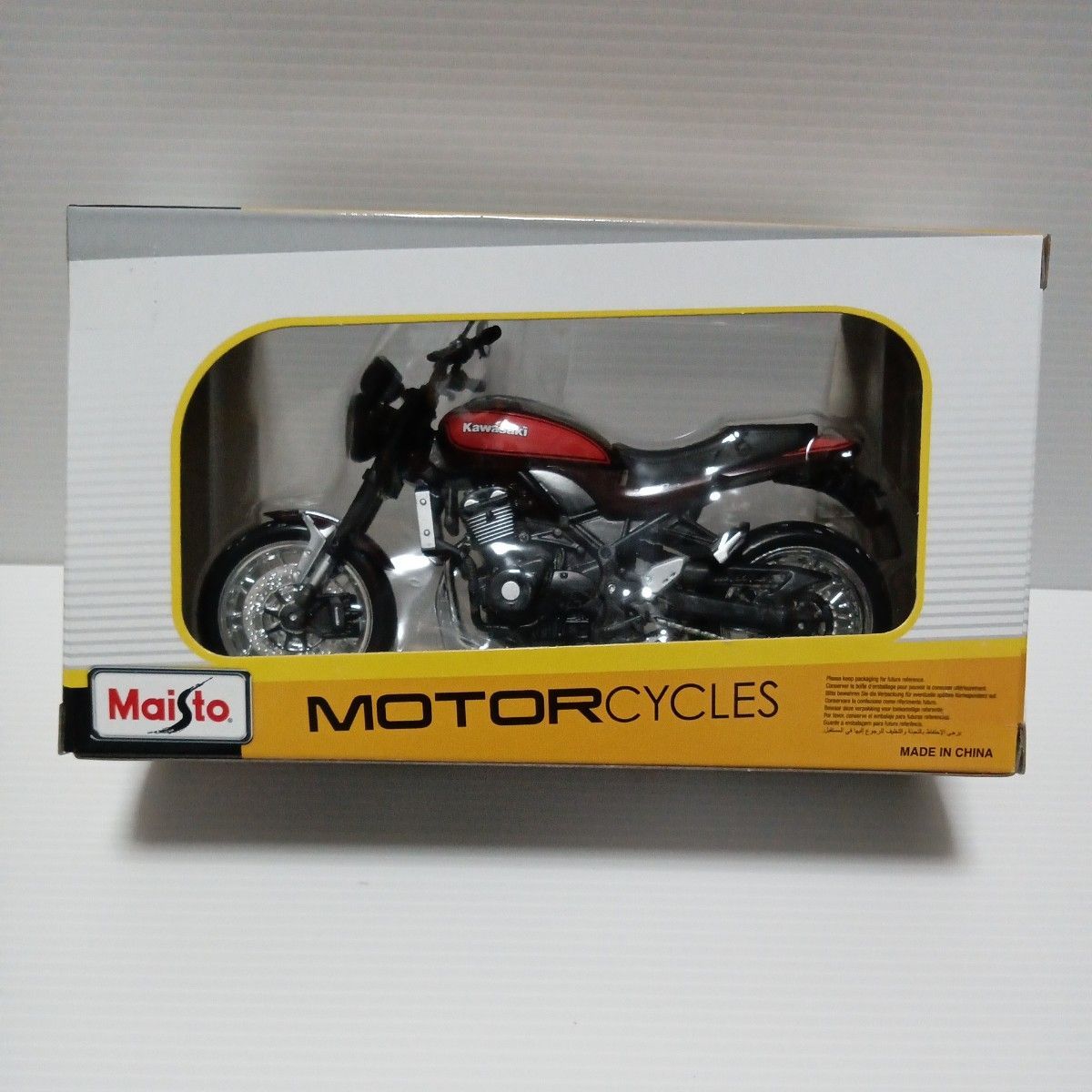 マイスト ○ Maisto「1/12 Kawasaki Z900RS」ダイキャスト ミニカー オートバイ マイスト カワサキ 完成品 バイク Z1 -  オートバイ