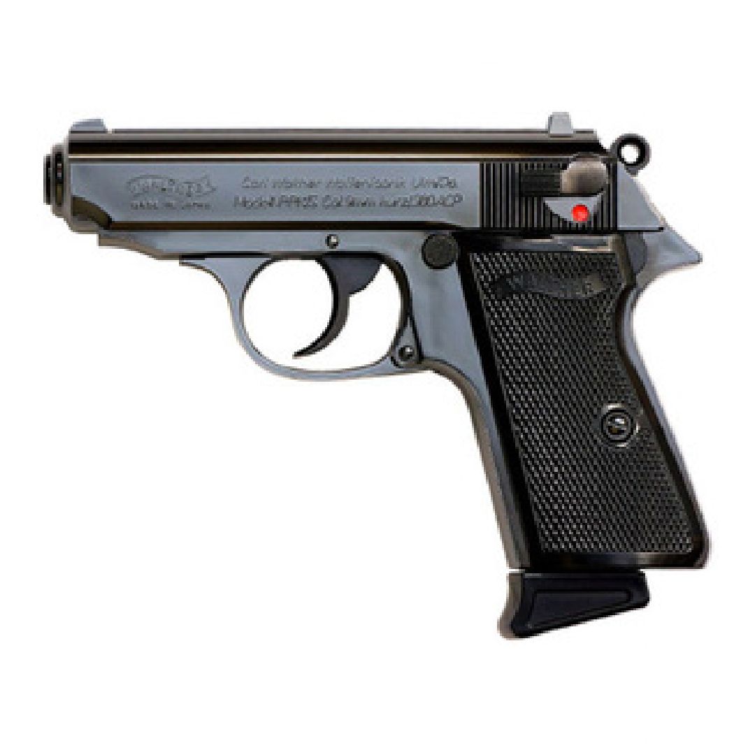 マルゼン PPK⁄S ブラックメタル ガスブロ木製グリップ仕様 マルゼン