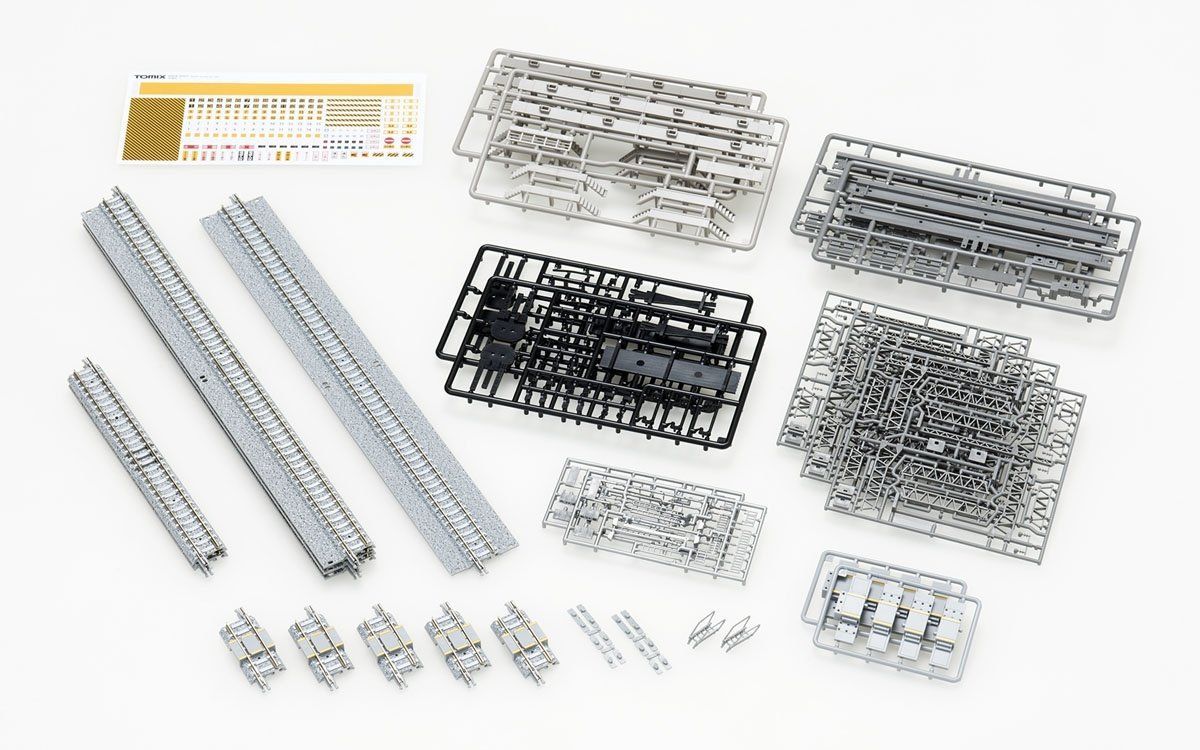 TOMIX Nゲージ 車両基地レールセット 91016 鉄道模型 用品 銀