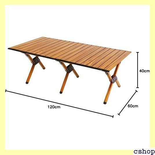 DesertFox アウトドア 折りたたみ テーブル ロールトップテーブル 軽量