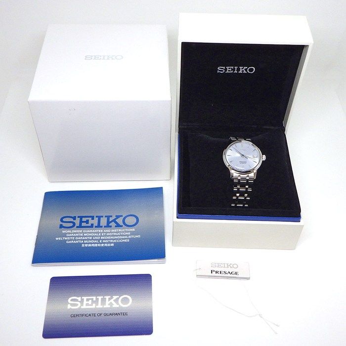 セイコー SEIKO 腕時計 プレザージュ SRP841J1 4R35-02T0 ブルー文字盤