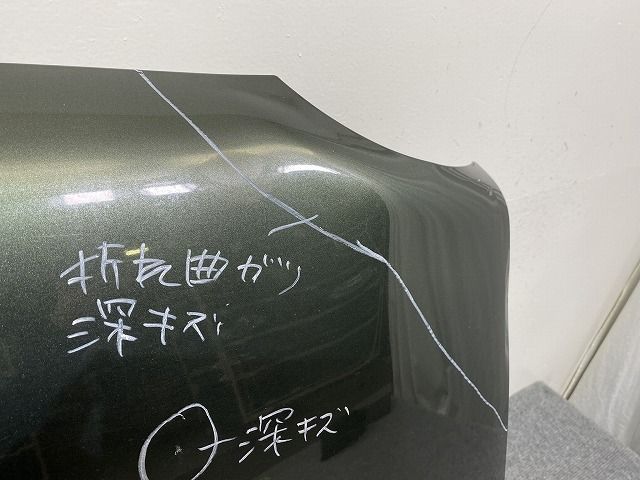 5392　MR31S ハスラー 純正 ボンネット　ZVDカーキ スズキ ハスラー ボンネット（その他｜外装・エアロパーツ