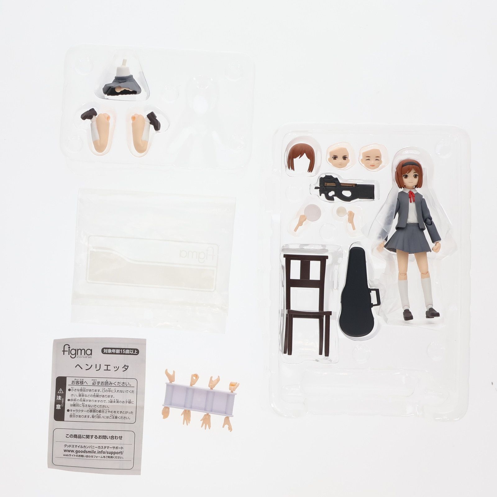 Max Factory - figma(フィグマ) 164 ヘンリエッタ(Henrietta) GUNSLINGER GIRL(ガンスリンガー・ガール) 完成品 可動フィギュア マックスファクトリー Amazon.co.jp: figma GUNSLINGER GIRL ヘンリエッタ (ノン