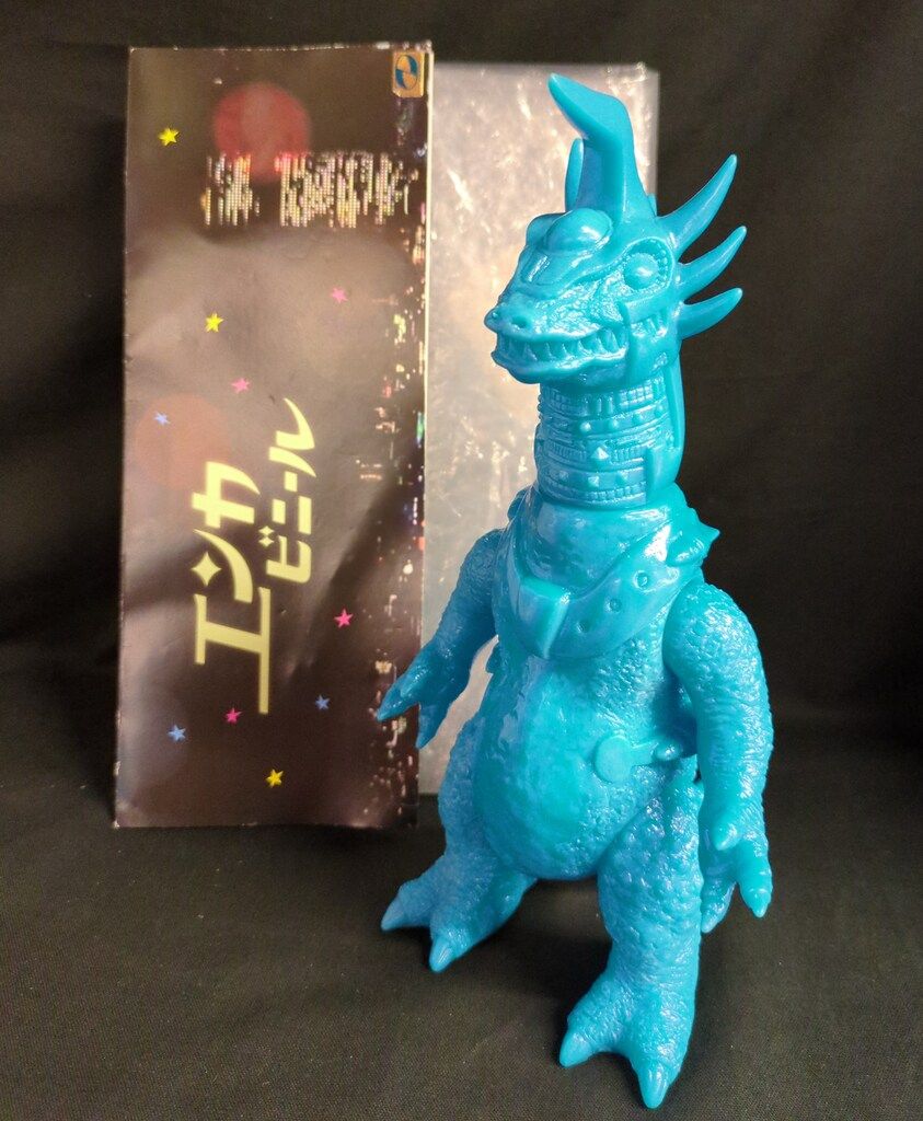 enka vinyl スペースゴジラ ブルー蓄光素体 WF2025W スペースゴジラ（ブルー蓄光素体）《WF2025冬限定販売》 – ENKA